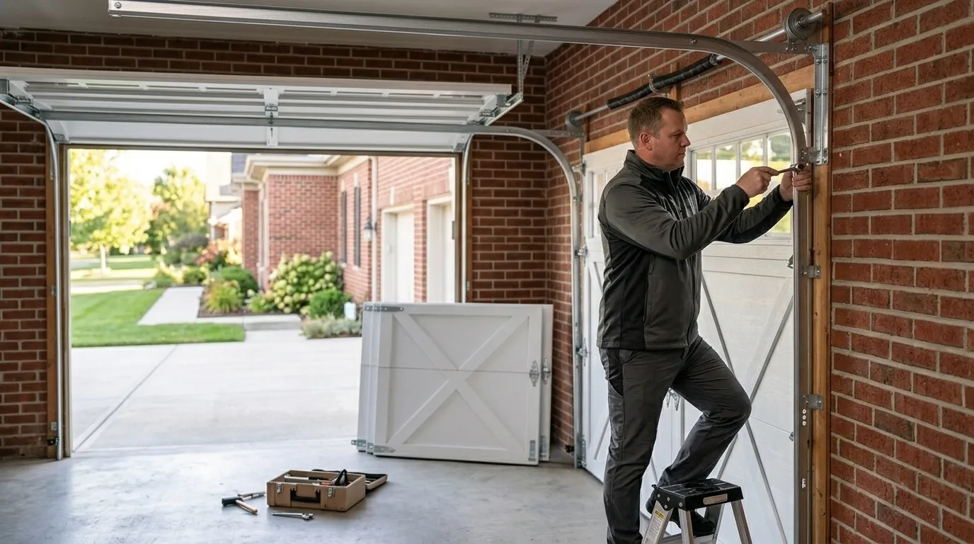 Garage door work by Wichita Garage Door Pros in Wichita, KS