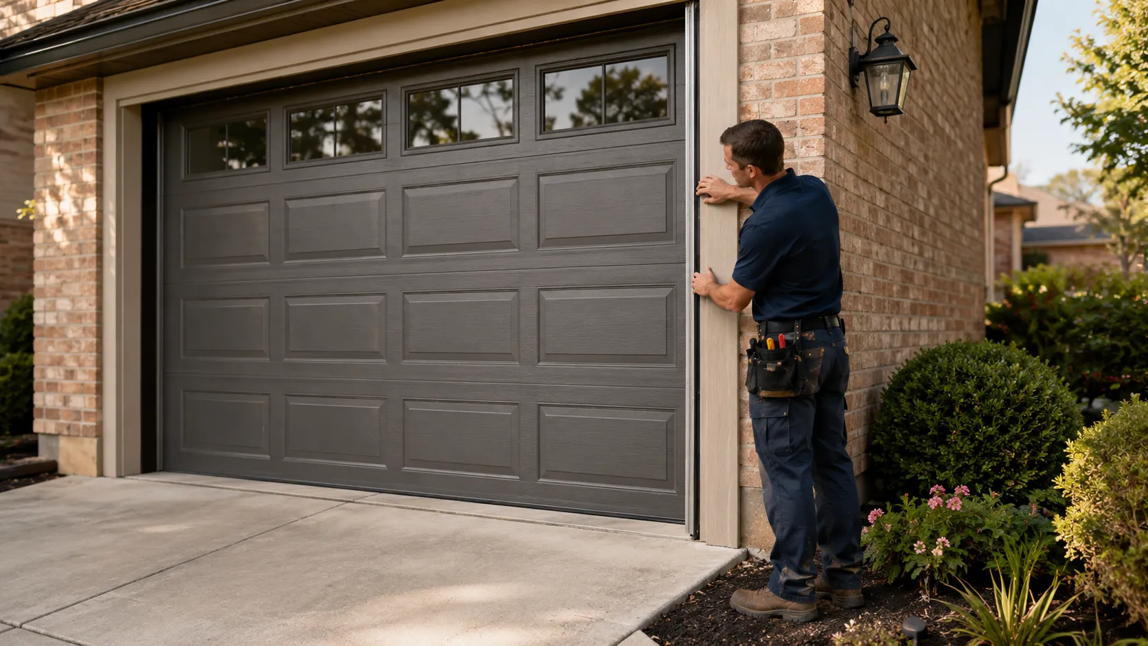 Garage door service in Wichita, KS