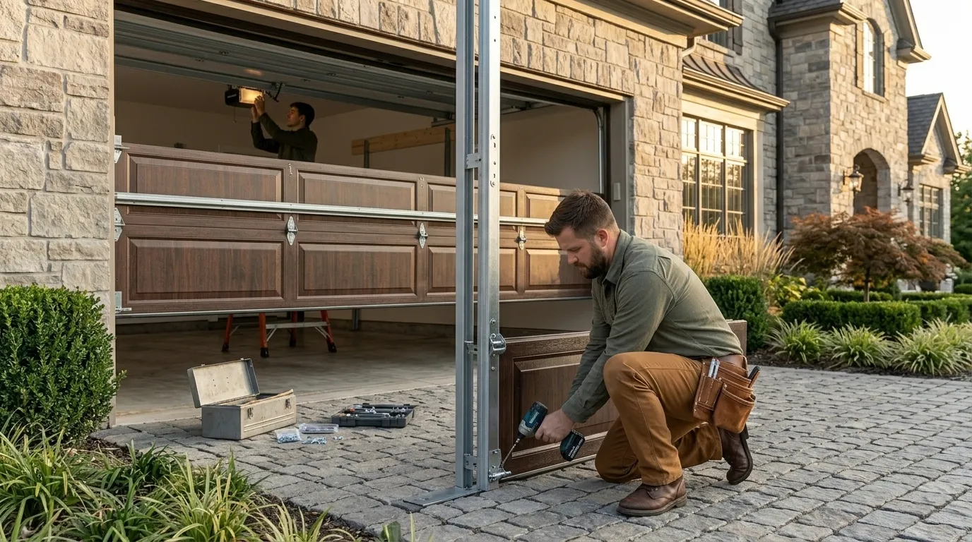 Garage door service in Wichita, KS