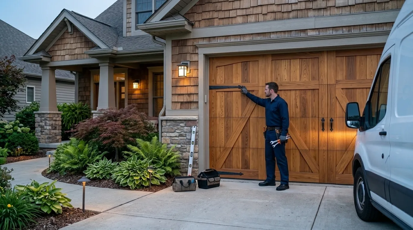 Garage door service in Wichita, KS