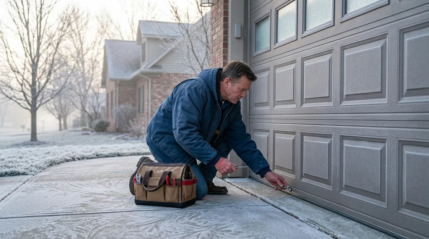Garage door service in Wichita, KS