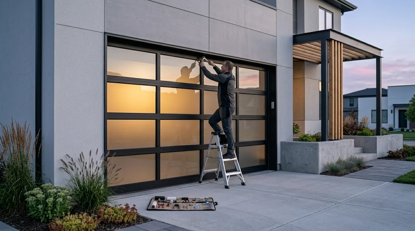 Garage door service in Wichita, KS