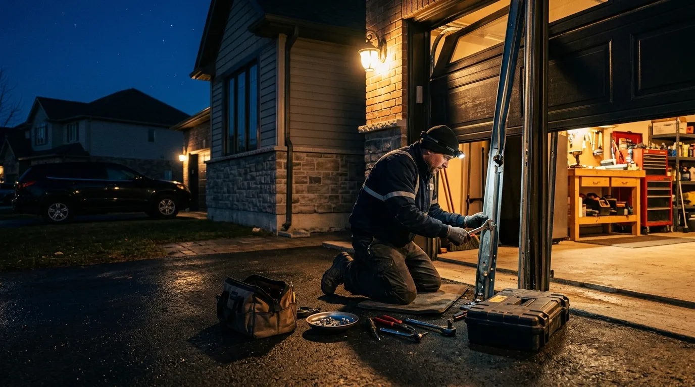 Garage door service in Wichita, KS