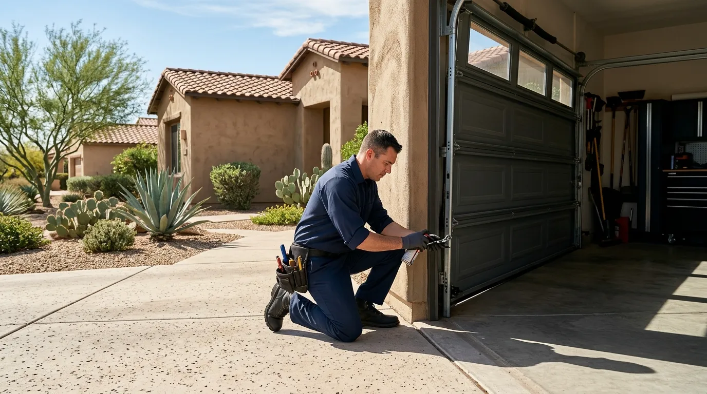 Garage door service in Wichita, KS
