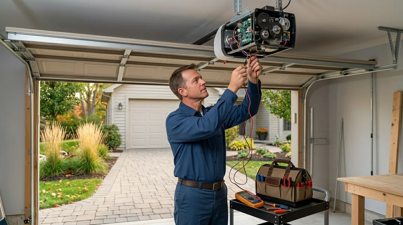 Garage door service in Wichita, KS