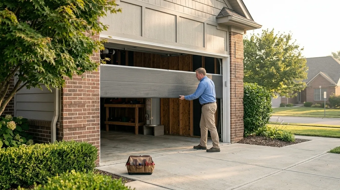 Garage door service in Wichita, KS